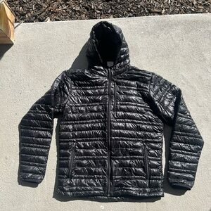 Patagonia ultralight down hoody size medium.